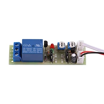 Immagine di Temporizzatore Relè Ciclico Ritardo ON OFF Modulo 0 15min / 60min Regolabile DC5V 12V 24V (DC12V,0 15min)