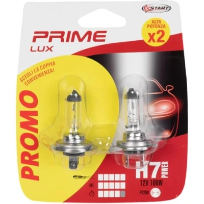 Immagine di Coppia di lampadine auto alogene H7 12V 100W PX26d
