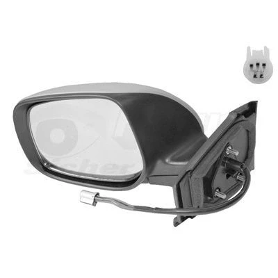 Immagine di Specchio retrovisore esterno Van Wezel 5432807 Sx con la prima mano completo, convesso, per regolazione elettrica specchio, termico