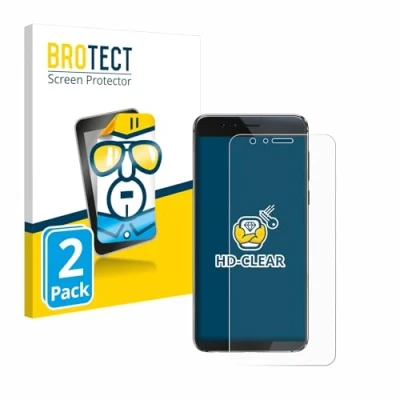 Immagine di brotect Pellicola Protettiva per Honor 8 Protezione Schermo (2 Pezzi) [Trasparente, Anti Impronte]