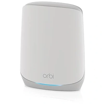 Immagine di NETGEAR Orbi Mesh WiFi 6 satellite RBS760, copertura aggiuntiva da 175 m², velocità finoa 5.4 Gbps, Tribadn AX5400, compatibile con sistemi RBK76x WiFi6