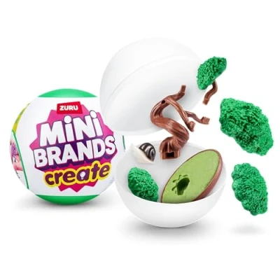 Immagine di Mini Brands Capsula a sorpresa Create Garden di ZURU con Minis da collezionare tema giardinaggio, 1 Capsule