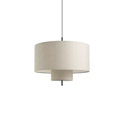 Immagine di New Works Lampada a sospensione Margin in tessuto Ø 88 cm