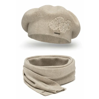 Immagine di Vivisence SET Sciarpa, Donna, Taglia: One Size, Beige