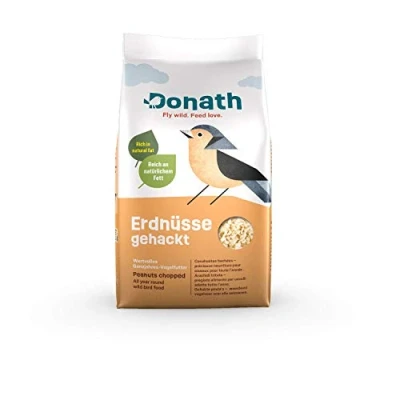 Immagine di Donath noci macinate ricco di grassi naturali pregiato cibo per uccelli selvatici adatto tutto l’anno dalla nostra manifattura nel sud della Germania