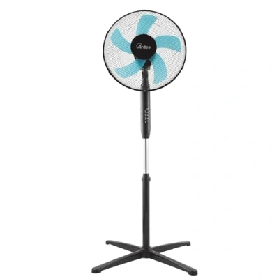 Immagine di Ardes AR5ST40PNR Ventilatore a Piantana con Telecomando STEELO 40PNR Base 40 cm Oscillante Inclinazione Regolabile Silenzioso 3 Velocità