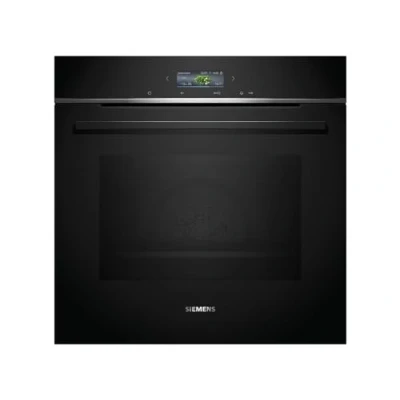 Immagine di Siemens HB774G1B1, iQ700 Forno da incasso intelligente, 60 x cm, Made in Germany, colore: Nero activeClean Pirolisi &amp; HumidClean Hydrolyse, Air Fry, programmi automatici, touch screen colorato