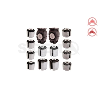 Immagine di SIDEM 837750 KIT Silent Block Assale posteriore Cuscinetto gomma metallo Braccio trasversale oscillante AUDI: A4 B8 Avant, A6 C7 Avant