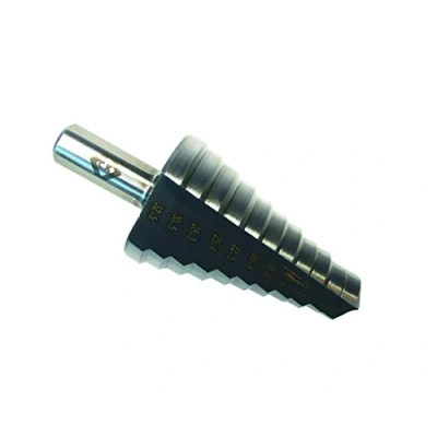 Immagine di C.K T3012 HSS Punta a gradini 12.5 32.5 mm Lunghezza totale 80 Alberino 3 facce 1 pz.