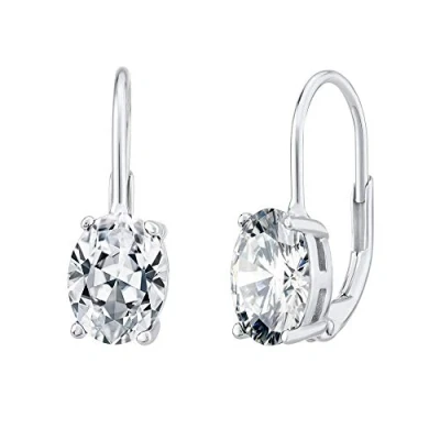 Immagine di SILVEGO Orecchini da Donna in Argento 925 con Zirconia Trasparente Ovale