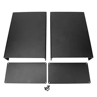 Immagine di Scatola di Progetto in Alluminio, Raffreddamento Alluminio Tipo Spaccato Elettronica Cablaggio per Circuito Board 80x160x220mm