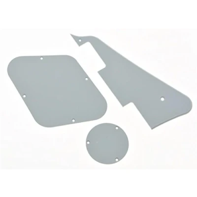 Immagine di KAISH Solid White 1 Ply LP Pickguard &amp; Piastra Posteriore Interruttore Cavità Copre per Epiphone Les Paul