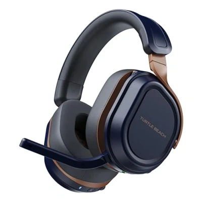Immagine di Turtle Beach Stealth 700 Blu cobalto Xbox Cuffie da Gioco Wireless w/ 80hr Batteria, Altoparlanti 60mm, Doppi trasmettitori &amp; Bluetooth per Series XS, One, Nintendo Switch, PC Mobile