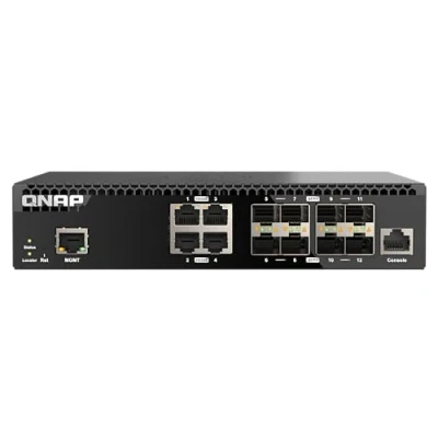 Immagine di QNAP Switch QSW M3212R 8S4T 10 Gigabit, gestito
