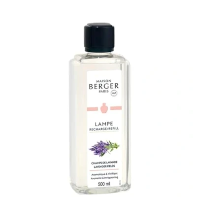 Immagine di Lampe Berger Riserva di Profumo Campi Lavanda, Liquido, Argento, 500 ml