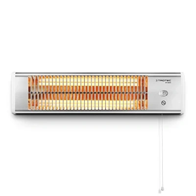 Immagine di TROTEC Stufetta a infrarossi IR 1200 S con 2 livelli di riscaldament, IP24/ Calore pulito, senza condensa, inodore, asciutto e totalmente silenzioso