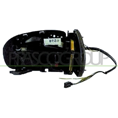 Immagine di Specchietto retrovisore esterno Prasco ME0277323 Dx elettrico termico, regolabile dall&#039;interno, ribaltabile/ripiegabile elettricamente