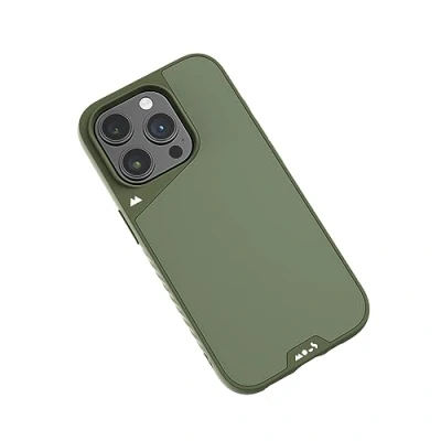 Immagine di Mous Cover per iPhone 15 Pro Max con MagSafe Limitless 5.0 Tessuto verde Custodia Case Antiurto