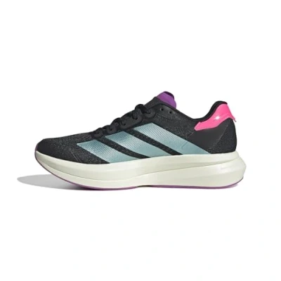 Immagine di adidas Duramo Speed 2 Running Shoes, Scarpe da Corsa Donna, Core Black/Flash Aqua/Lucid Pink, 43 1/3 EU