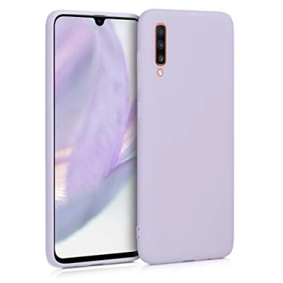 Immagine di kwmobile Custodia Compatibile con Samsung Galaxy A70 Cover Back Case per Smartphone in Silicone TPU Protezione Gommata lavanda