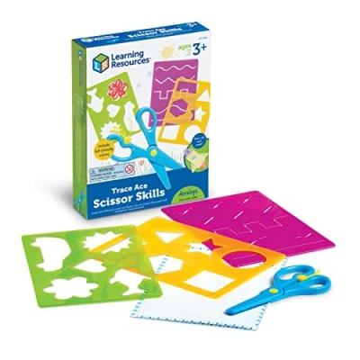 Immagine di Learning Resources Set di disegno e taglio con formine da ricalcare