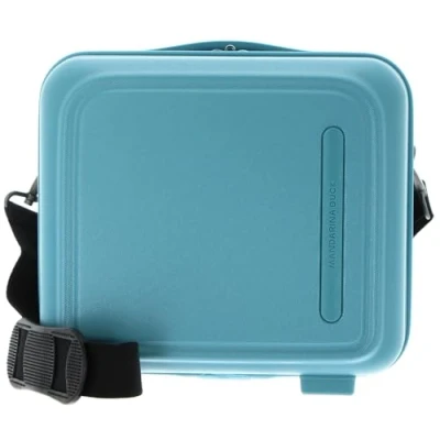Immagine di Mandarina Duck Logoduck Beauty Case, 28,5 x 26,5 16,5 (lunghezza altezza larghezza), nero, taglia unica, case rigido in policarbonato