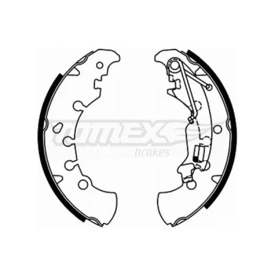 Immagine di TOMEX brakes TX 21 84 Ganasce Freno Assale posteriore 203mm 38mm FIAT: Panda II Hatchback, Grande Punto III Hatchback