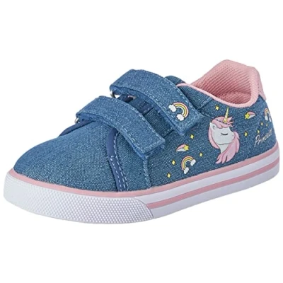 Immagine di Chicco, Sneaker Bimba Con Doppio Strappo (1) Bambine e ragazze, Denim, 21 EU