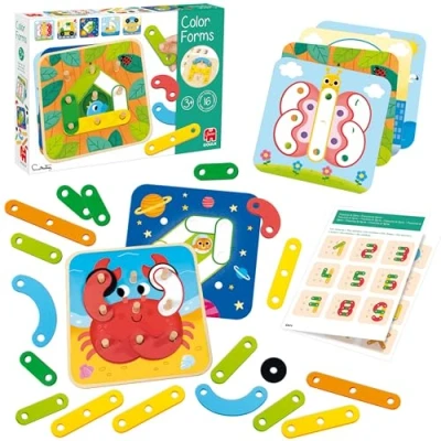 Immagine di Goula Forms Gioco educativo e Apprendimento dei Colori per Bambini dai 3 Anni, Multicolore, M, 53474