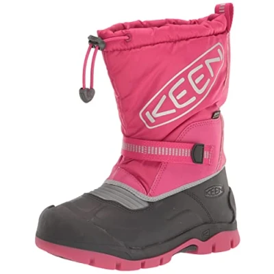 Immagine di KEEN Snow Troll Impermeabile, Stivali da Neve, Fucsia Viola Argento, 25 EU