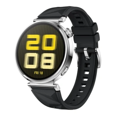 Immagine di HUAWEI WATCH GT 5 41mm Smartwatch, Design Elegante, Nuova Modalità Corsa e Ciclismo, Monitoraggio della Salute, 7 Giorni di Durata Batteria, iOS Android, Nero, Esclusiva Amazon
