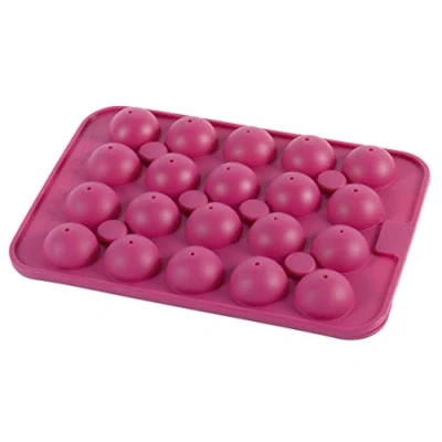 Immagine di Birkmann Cake Pop Baker Rotondo Stampo per Dolci in Silicone, Multicolore, 28 x 18 4 cm, 2 unità