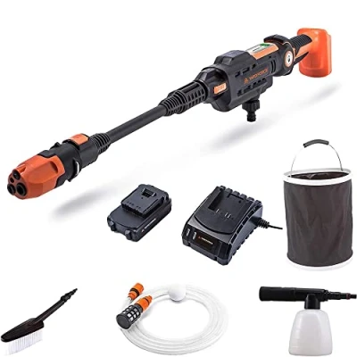 Immagine di YARD FORCE 20V AquaJet Idropulitrice con batteria da 20 V / 2,5 Ah, caricatore rapido, max. 22 Bar