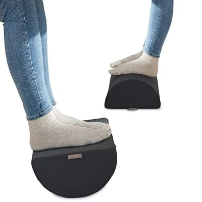 Immagine di Leitz 53710089 Ergo Cosy Poggiapiedi (L x A P) 260 140 405 mm ergonomica Grigio