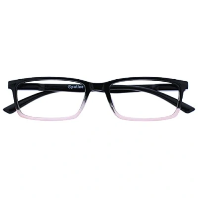 Immagine di OPULIZE See Occhiali Filtro Luce Blu Montatura Stretta Cerniere a Molla Migliorano il Sonno Gaming Computer Anti Riflesso Rosa al Nero Uomo Donna B9 4
