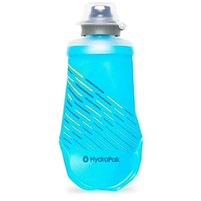 Immagine di HydraPak Softflask 150ml Flacone Flessibile per Nutrizione da Trail Running Bottiglia Pieghevole Gilet Corsa Blu