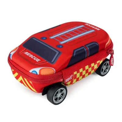 Immagine di ZIPIT Astuccio Camion dei Pompieri per Ragazzi Scatola Portapenne Capiente la Scuola