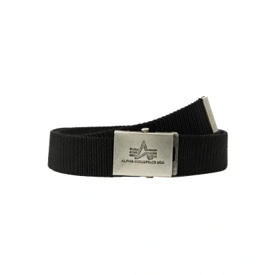 Immagine di Alpha Industries Heavy DUTY BELT Cintura, Taglia: One Size, Black
