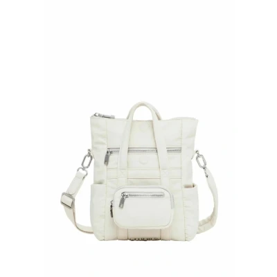 Immagine di Desigual, ACCESSORI BORSA A MANO IN NYLON Donna, bianco, One size