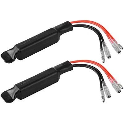Immagine di B549, 2 pezzi di alta qualità, resistenza carico, per SMD LED, mini indicatori direzione una corretta frequenza lampeggiamento, 21 W, 7 ohm 12 V