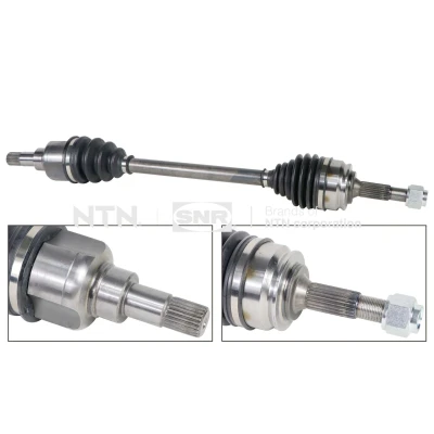 Immagine di SNR DK66.025 Albero motore / Semiasse Assale anteriore Sx 652 PEUGEOT: 208 I Hatchback