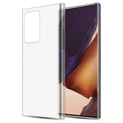 Immagine di Cadorabo Custodia compatibile con Samsung Galaxy Note 20 Ultra in TRANSPARENTE Morbida Cover Protettiva Sottile di Silicone TPU Bordo Protezione Slim Case Antiurto Gel Back Bumper