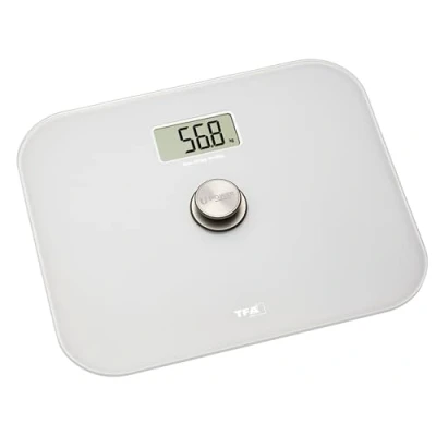 Immagine di TFA Dostmann ECO STEP Bilancia pesapersone digitale Portata max.=150 kg Bianco