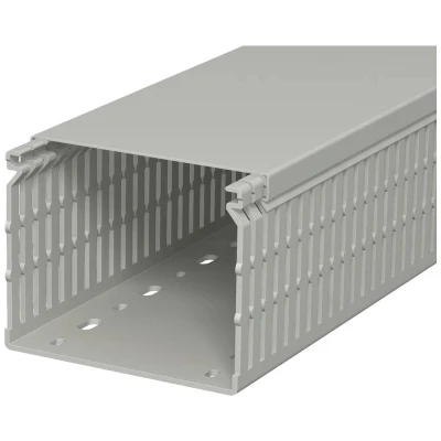Immagine di OBO Bettermann 6178233 Canale porta cavi (L x L A) 2000 100 80 mm 1 pz. Grigio Pietra