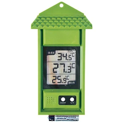 Immagine di Verdemax 4467 Termometro Digitale (cm 8x3x15), Colore: Verde