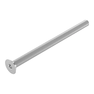 Immagine di SECCARO Vite a testa svasata M6 x 90 mm, acciaio inox V2A VA A2, DIN 7991 / ISO 10642, esagono incassato, 20 pezzi
