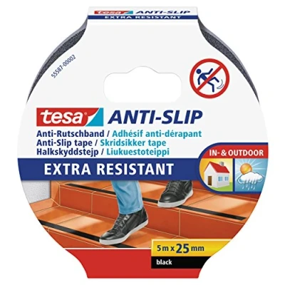 Immagine di tesa EXTRA RESISTANT 55588 00000 11 Nastro antiscivolo Nero (L x L) 5 m 50 mm 1 pz.