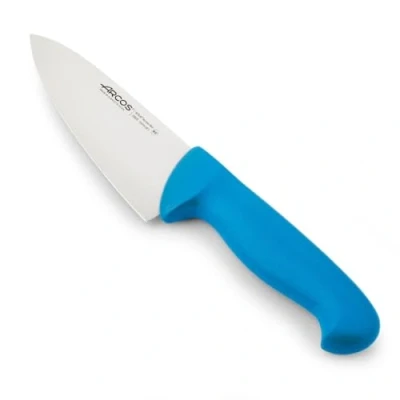 Immagine di Arcos Serie 2900 Coltello da Chef Cucina Lama Acciaio Inossidabile Nitrum 150 mm Manico Polipropilene Colore Blu