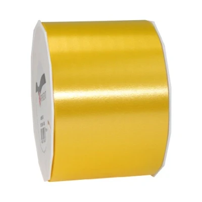 Immagine di C.E. PATTBERG nastro colore giallo, rotolo regalo, lungh. 91 m, largh. 90 mm, per decorare, abbellire pacchetti di Natale e pacchi regalo in ogni occasione