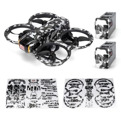 Immagine di Wrapgrade Skin Compatibile con DJI Avata 2 (Grayish Camo)